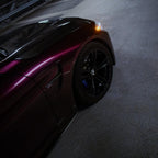 Gloss Metallic Plum Purple Car Vinyl Wrap PET product image 3 - Veloro metallic vinyl wrap