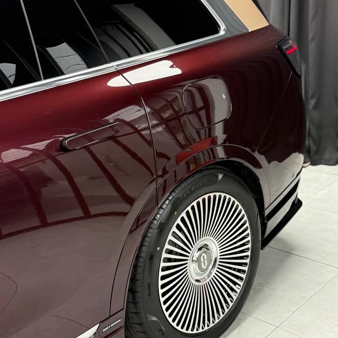 Gloss Metallic Plum Red Car Vinyl Wrap PET product image 5 - Veloro metallic vinyl wrap