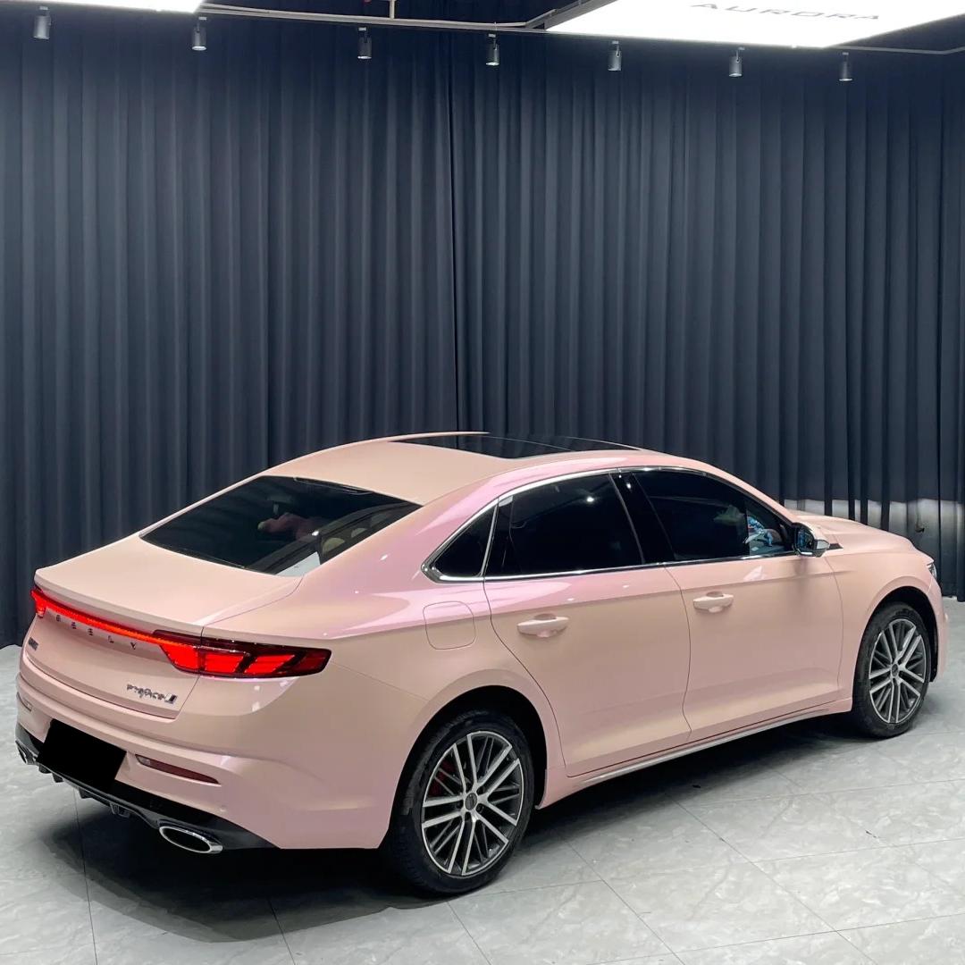 Gloss Metallic Purple Pink Car Vinyl Wrap PET product image 8 - Veloro metallic vinyl wrap