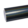 Gloss Metallic Rainbow Laser Black Car Vinyl Wrap PET product image 2 - Veloro metallic vinyl wrap