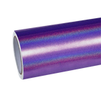 Gloss Metallic Rainbow Laser Dark Purple Car Vinyl Wrap product image 2 - Veloro metallic vinyl wrap