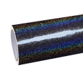 Gloss Metallic Rainbow Laser Flip Psychedelic Grey Car Vinyl Wrap