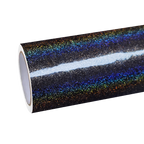 Gloss Metallic Rainbow Laser Flip Psychedelic Grey Car Vinyl Wrap