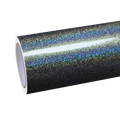 Gloss Metallic Rainbow Laser Grey Car Vinyl Wrap
