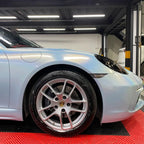 Gloss Metallic Rainbow Laser Sea Blue Car Vinyl Wrap product image 5 - Veloro metallic vinyl wrap