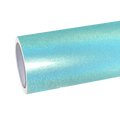 Gloss Metallic Rainbow Laser Tiffany Blue Car Vinyl Wrap product image 2 - Veloro metallic vinyl wrap