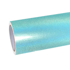 Gloss Metallic Rainbow Laser Tiffany Blue Car Vinyl Wrap product image 2 - Veloro metallic vinyl wrap