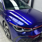 Gloss Metallic Royal Blue Car Vinyl Wrap PET product image 3 - Veloro metallic vinyl wrap