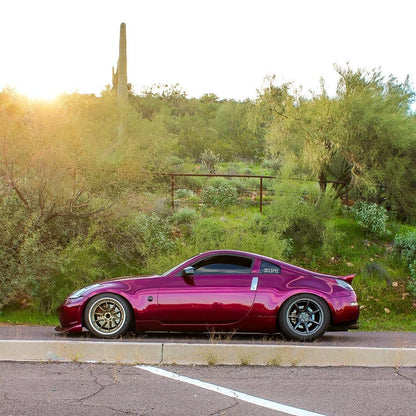 Gloss Metallic Rubellite Purple Car Vinyl Wrap PET product image 8 - Veloro metallic vinyl wrap