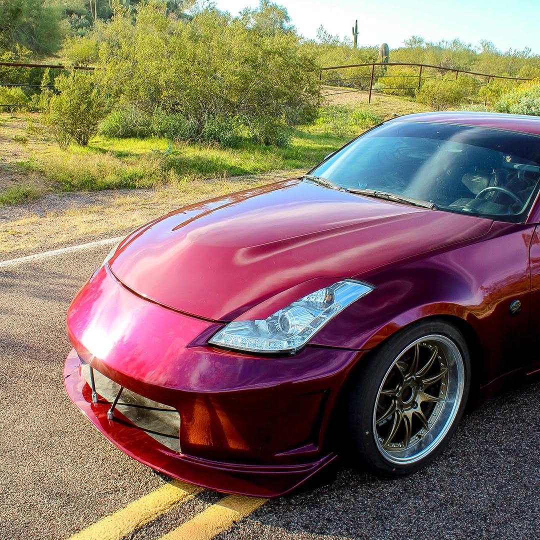 Gloss Metallic Rubellite Purple Car Vinyl Wrap PET product image 10 - Veloro metallic vinyl wrap