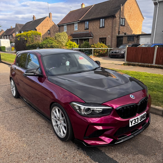 Gloss Metallic Rubellite Purple Car Vinyl Wrap PET product image 3 - Veloro metallic vinyl wrap