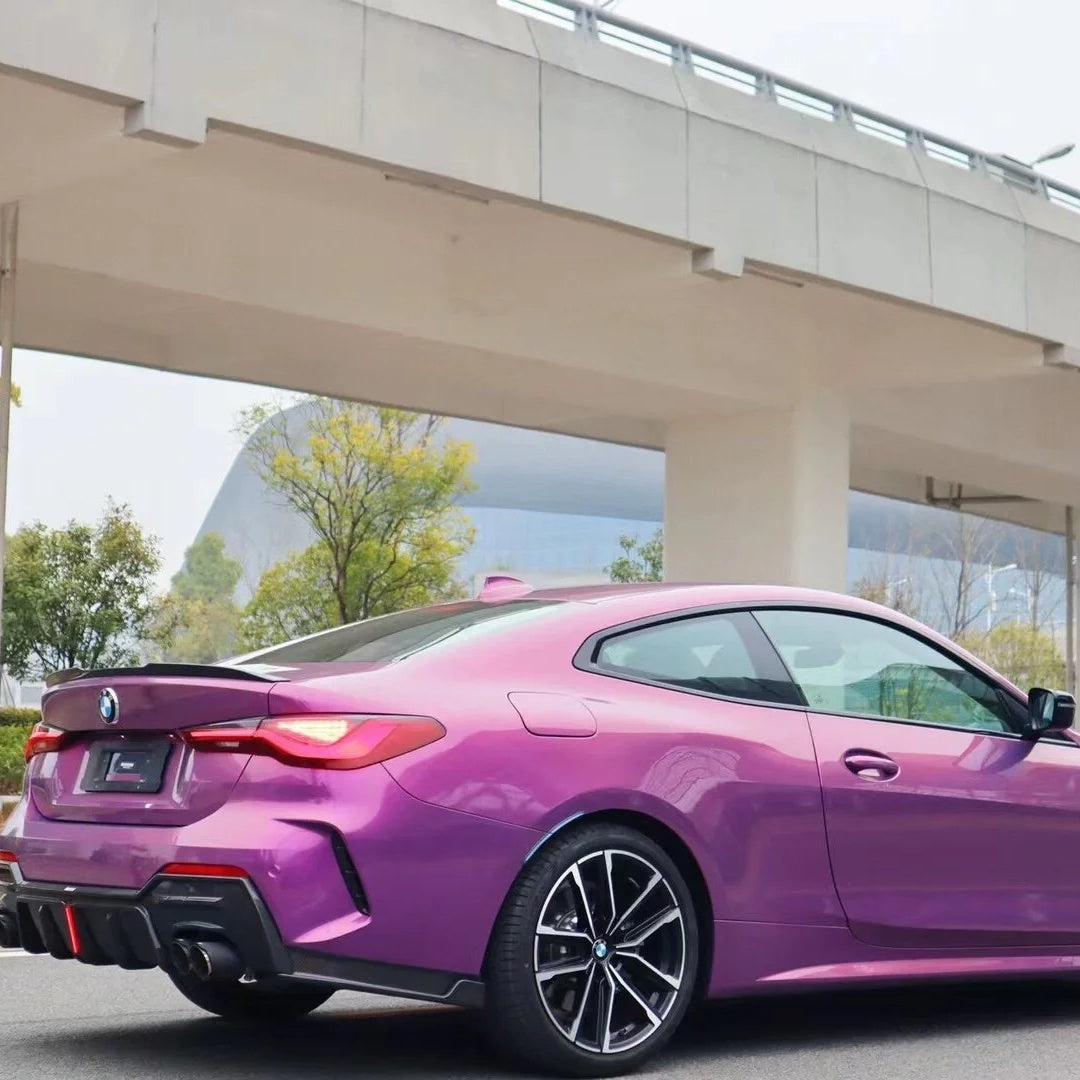 Gloss Metallic Sky Vast Purple Car Vinyl Wrap PET product image 7 - Veloro metallic vinyl wrap