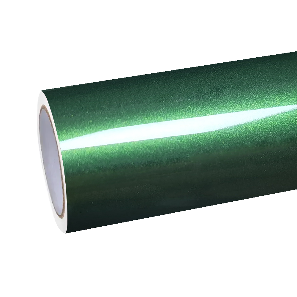 Gloss Metallic Sonoma Green Car Vinyl Wrap PET