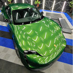 Gloss Metallic Sonoma Green Car Vinyl Wrap PET product image 3 - Veloro metallic vinyl wrap