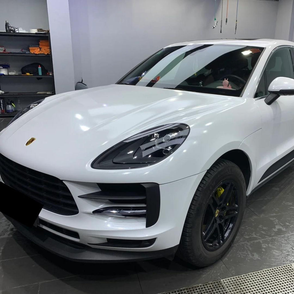 Gloss Metallic Sparkle Glitter White Car Vinyl Wrap Sale product image 7 - Veloro metallic vinyl wrap