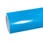 Gloss Metallic Sparkle Sky Blue Car Vinyl Wrap product image 2 - Veloro metallic vinyl wrap