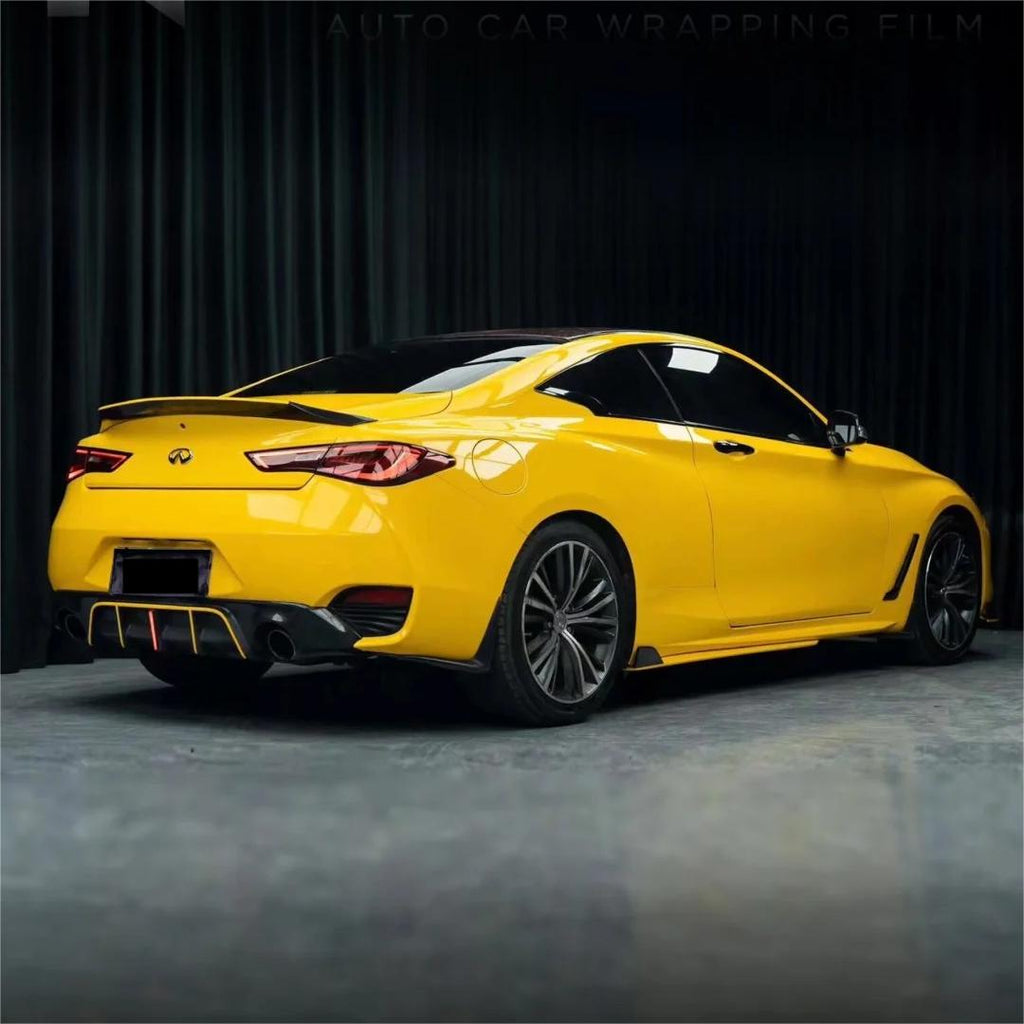 Gloss Metallic Sparkle Sunflower Yellow Car Vinyl Wrap product image 6 - Veloro metallic vinyl wrap