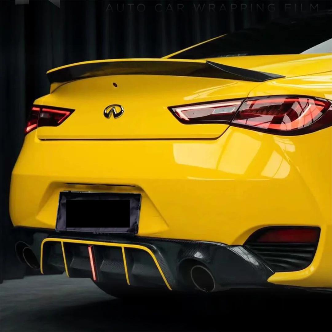 Gloss Metallic Sparkle Sunflower Yellow Car Vinyl Wrap product image 7 - Veloro metallic vinyl wrap