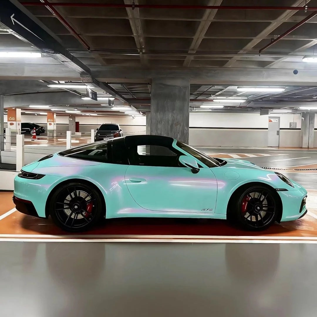 Gloss Metallic Tiffany Rose Car Vinyl Wrap PET product image 5 - Veloro metallic vinyl wrap