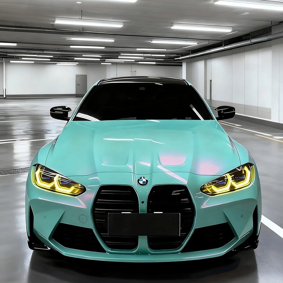 Gloss Metallic Tiffany Rose Car Vinyl Wrap PET product image 4 - Veloro metallic vinyl wrap