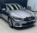 Gloss Metallic Titanium Grey Car Vinyl Wrap Sale product image 4 - Veloro metallic vinyl wrap