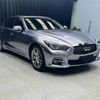Gloss Metallic Titanium Grey Car Vinyl Wrap Sale product image 3 - Veloro metallic vinyl wrap