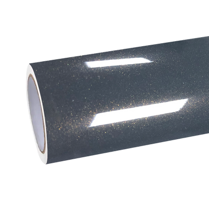 Gloss Metallic Tourmaline Grey Car Vinyl Wrap PET (Light)