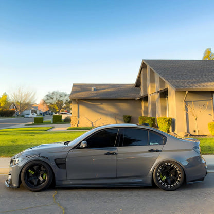Gloss Metallic Tourmaline Grey Car Vinyl Wrap PET (Light) product image 3 - Veloro metallic vinyl wrap