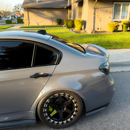 Gloss Metallic Tourmaline Grey Car Vinyl Wrap PET (Light) product image 4 - Veloro metallic vinyl wrap