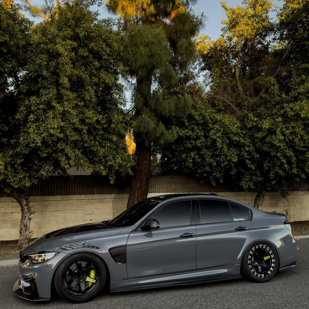 Gloss Metallic Tourmaline Grey Car Vinyl Wrap PET (Light) product image 8 - Veloro metallic vinyl wrap