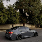 Gloss Metallic Tourmaline Grey Car Vinyl Wrap PET (Light) product image 12 - Veloro metallic vinyl wrap