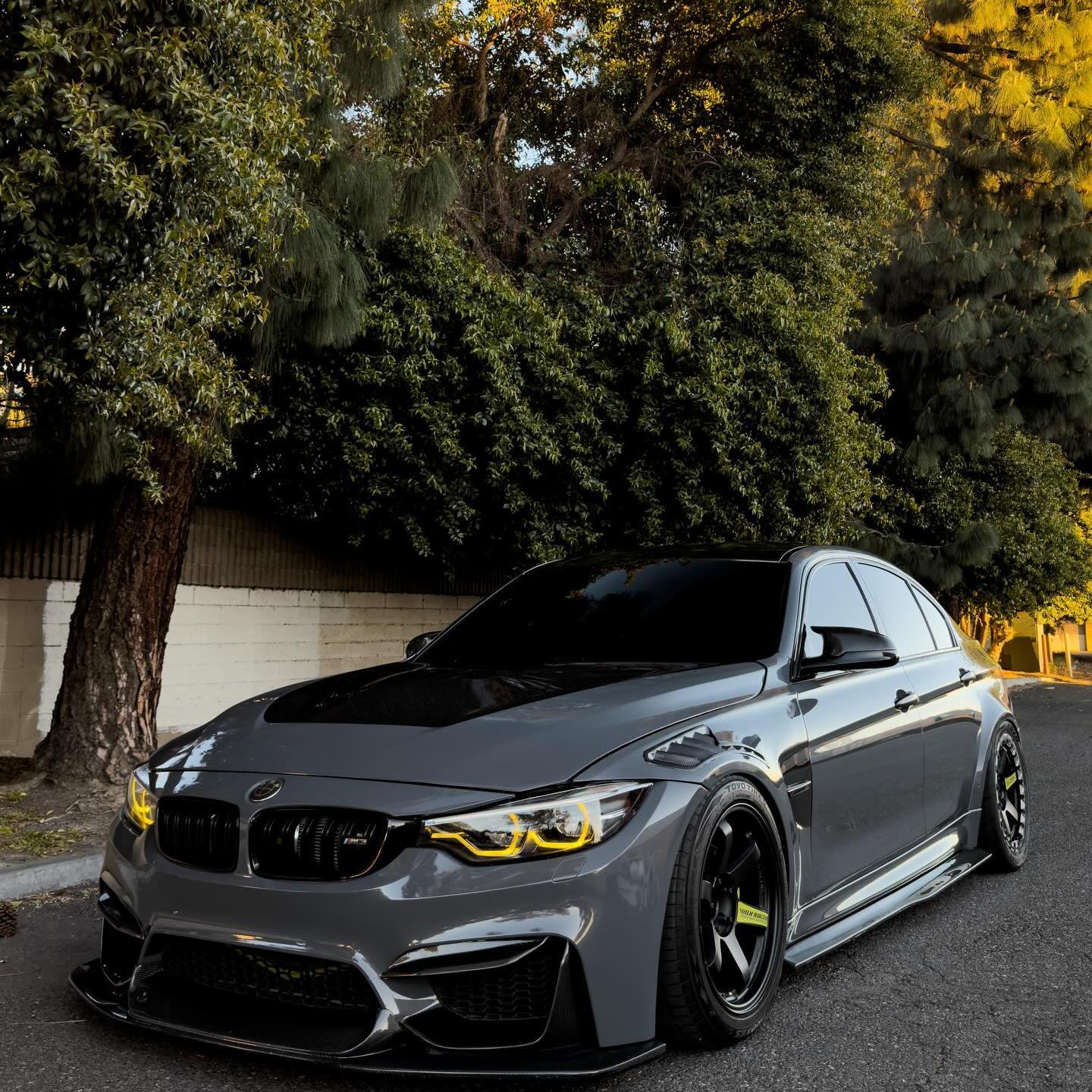 Gloss Metallic Tourmaline Grey Car Vinyl Wrap PET (Light) product image 6 - Veloro metallic vinyl wrap