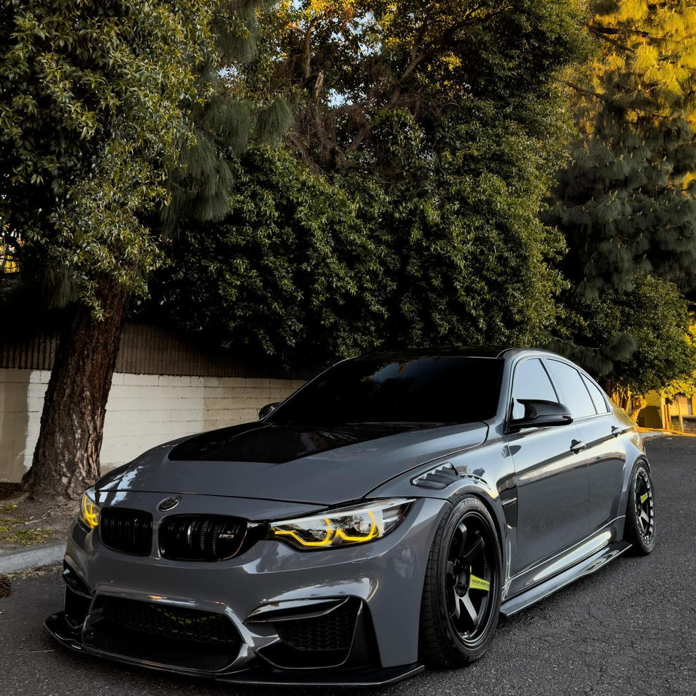 Gloss Metallic Tourmaline Grey Car Vinyl Wrap PET (Light) product image 6 - Veloro metallic vinyl wrap