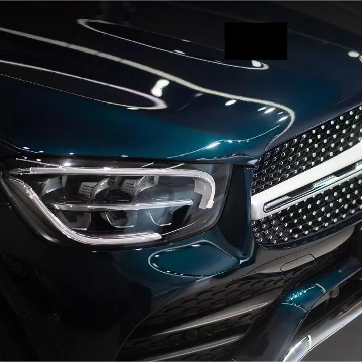 Gloss Metallic Turquoise Green Car Vinyl Wrap Benz PET product image 10 - Veloro metallic vinyl wrap