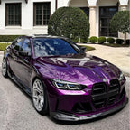 Gloss Metallic Twilight Purple Car Vinyl Wrap PET product image 6 - Veloro metallic vinyl wrap