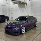 Gloss Metallic Twilight Purple Car Vinyl Wrap PET product image 4 - Veloro metallic vinyl wrap