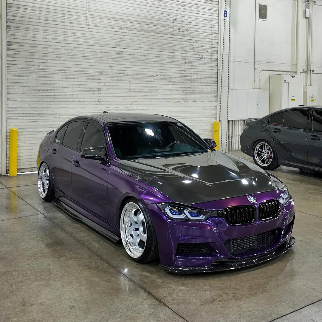 Gloss Metallic Twilight Purple Car Vinyl Wrap PET product image 5 - Veloro metallic vinyl wrap