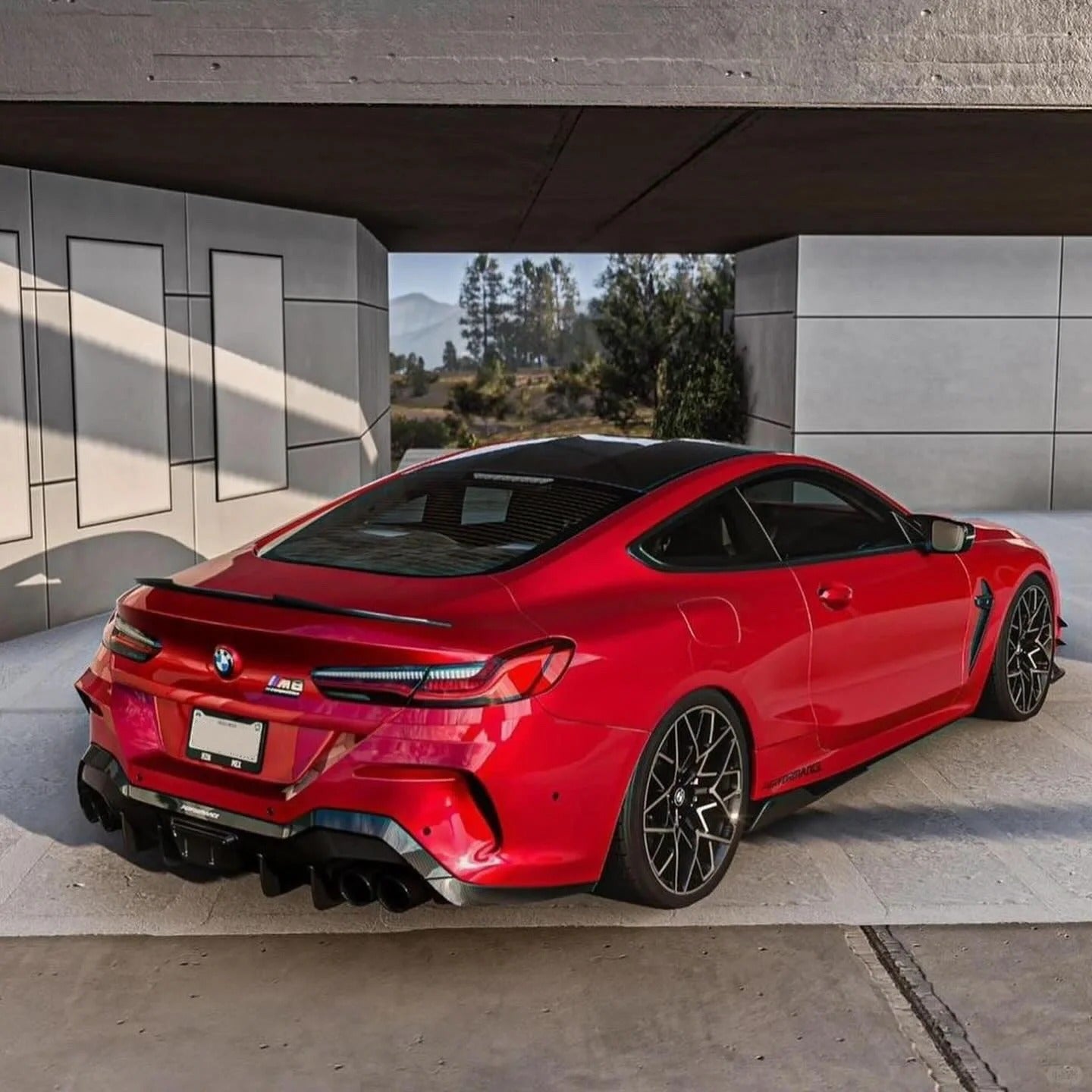Gloss Metallic Vampire Red Car Vinyl Wrap Paper product image 5 - Veloro metallic vinyl wrap