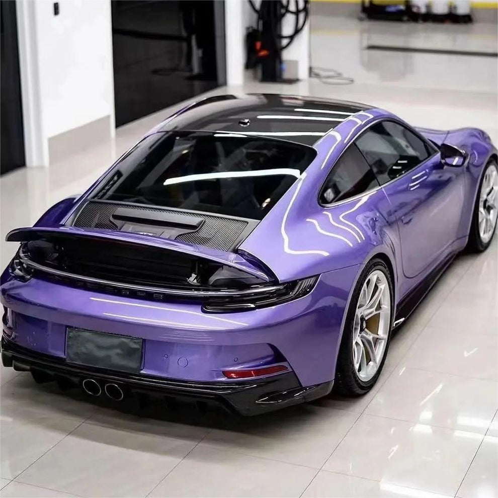 Gloss Metallic Viola Purple Car Vinyl Wrap PET product image 10 - Veloro metallic vinyl wrap