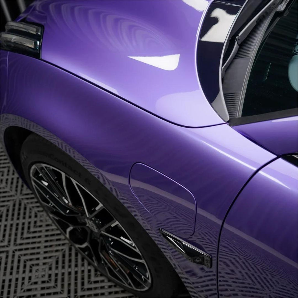 Gloss Metallic Viola Purple Car Vinyl Wrap PET product image 14 - Veloro metallic vinyl wrap