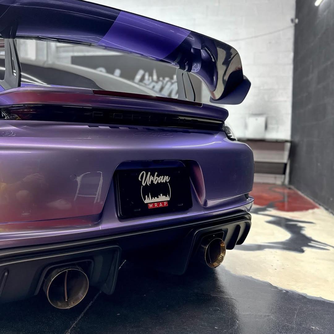 Gloss Metallic Viola Purple Car Vinyl Wrap PET product image 8 - Veloro metallic vinyl wrap
