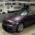 Gloss Metallic Violet Grey Purple Car Vinyl Wrap Bentley PET product image 6 - Veloro metallic vinyl wrap