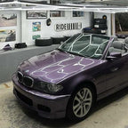 Gloss Metallic Violet Grey Purple Car Vinyl Wrap Bentley PET product image 7 - Veloro metallic vinyl wrap