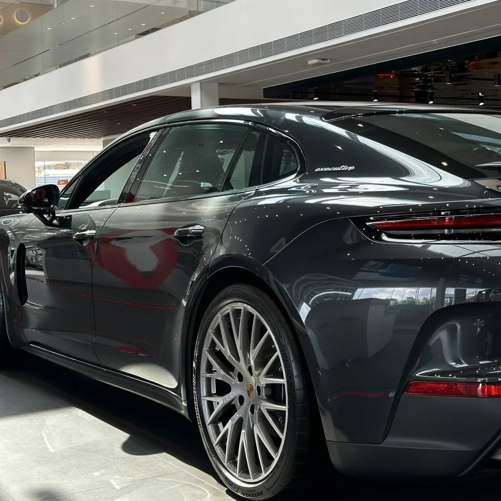 Gloss Metallic Volcano Grey Car Vinyl Wrap product image 9 - Veloro metallic vinyl wrap