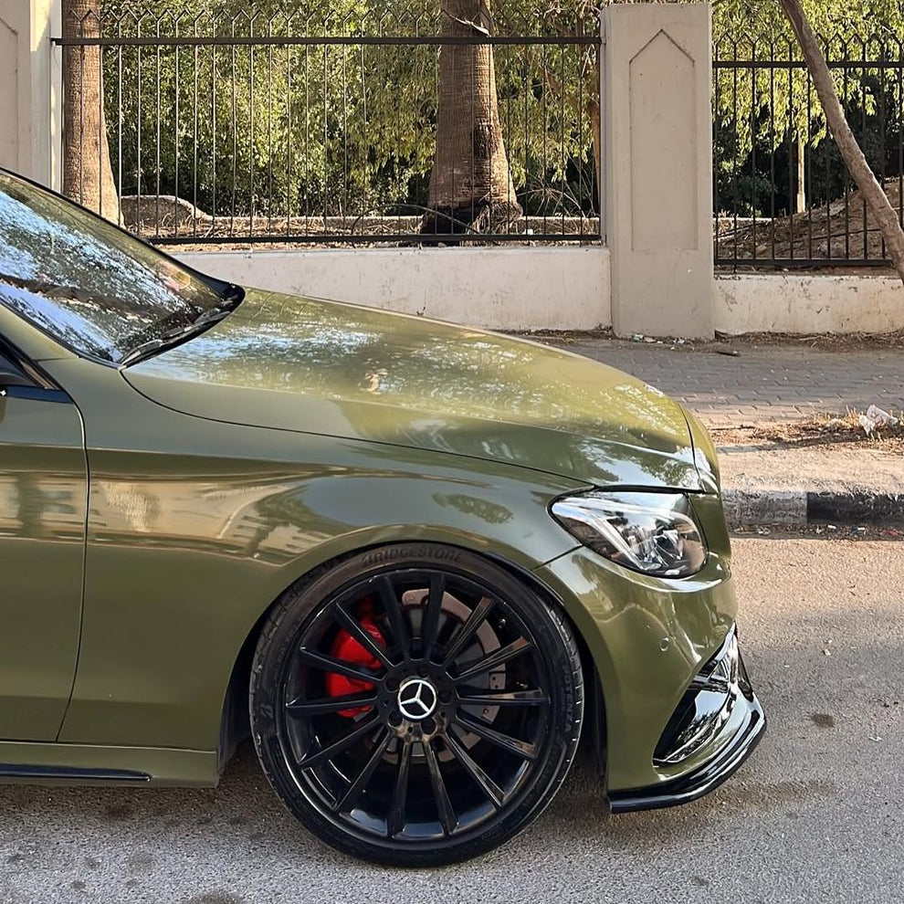 Gloss Military Green Car Vinyl Wrap PET product image 3 - Veloro gloss vinyl wrap
