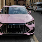 Gloss Millennial Pink Car Vinyl Wrap Sale Aston Martin product image 7 - Veloro gloss vinyl wrap