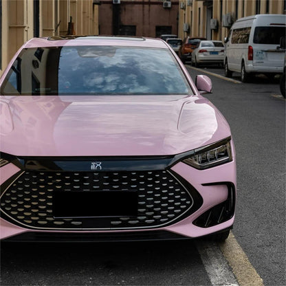 Gloss Millennial Pink Car Vinyl Wrap Sale Aston Martin product image 7 - Veloro gloss vinyl wrap