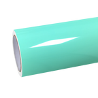 Gloss Porsche Mint Green Car Vinyl Wrap PET