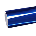 Gloss Mirror Chrome Blue Car Vinyl Wrap PET product image 2 - Veloro chrome vinyl wrap