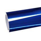 Gloss Mirror Chrome Blue Car Vinyl Wrap PET product image 2 - Veloro chrome vinyl wrap